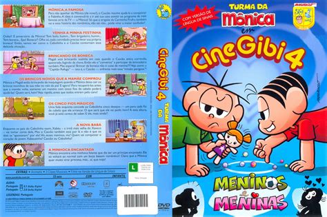 Turma Da M Nica Cine Gibi Capas De Dvd Capas Para Dvd