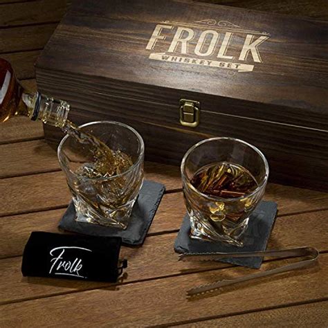 Premium Bullet Shaped Whiskey Stones T Set For Men 10 Bullets