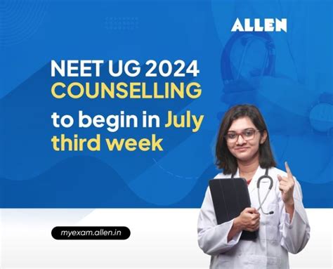 NEET UG Counselling 2024 To Begin From Third Week Of July My Exam