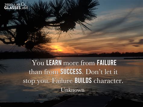 Learn More From Failure Than Success Quote Jena Robbin