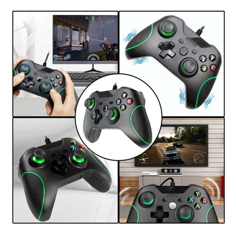 Controle Joystick Manete Fio Xbox One e Computador Peças e