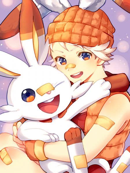 Scorbunny Pok Mon Sword Shield Zerochan Anime Image Board