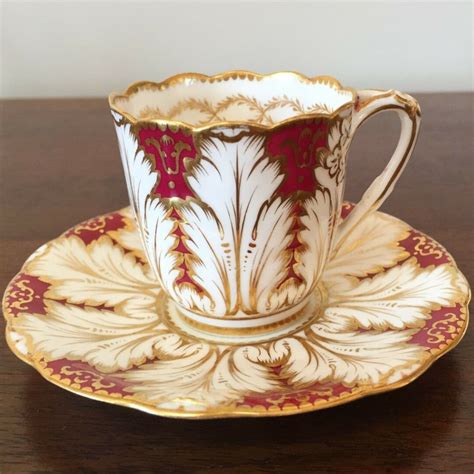 Antique Demitasse Cups And Saucers