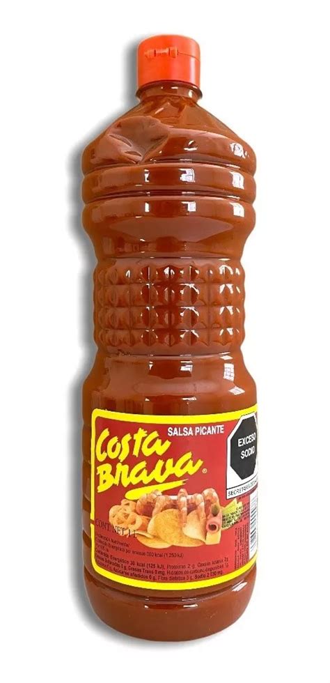 Salsa Muy Picante Botanera Chile Costa Brava 1 Litro Mebuscar México