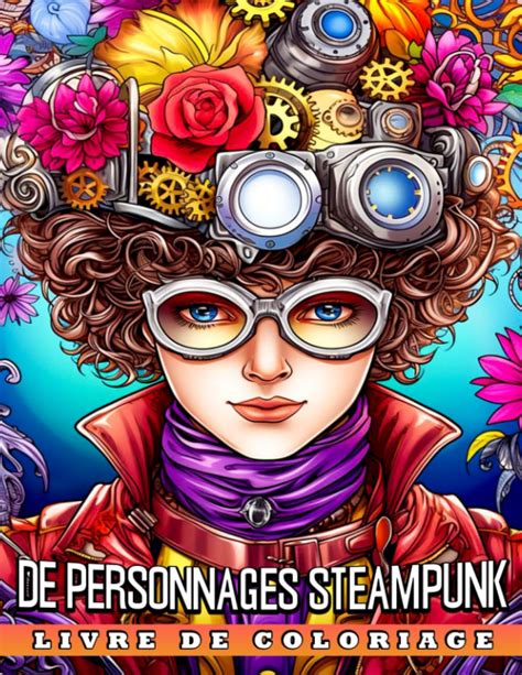 Livre De Coloriage De Personnages Steampunk Des Pages De Coloriage