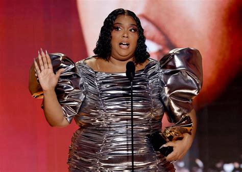 Watch Lizzo Win Record Of The Year For About Damn Time Grammys