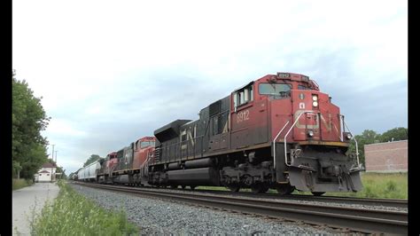 RAILREEL Gloomy Grabs CN VIA OSR Ingersoll Ontario June 26 2024 YouTube