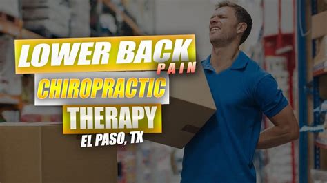 Low Back Neck Pain Treatment Video El Paso TX