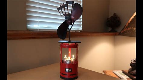 Truck Camping Candle Heater W Fan Heat Activated No Batteries Youtube Candle Heater