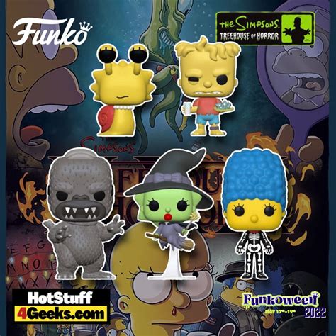 Funko Pop Television The Simpsons Treehouse Of Horror 2022 Wave PRE