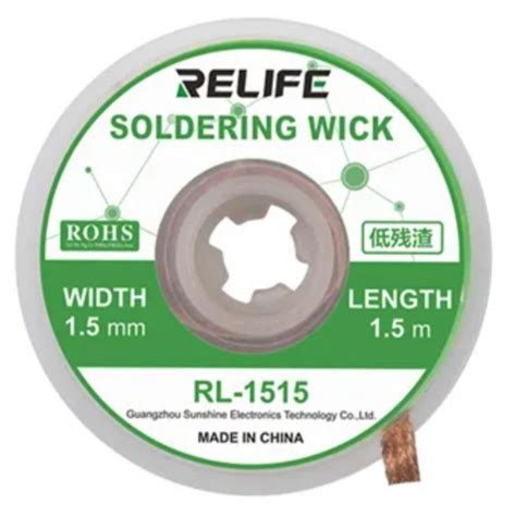 Jual Soldering Wick Relife Rl Mm Tool Pembersih Timah Kawat