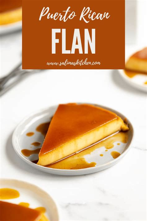 Puerto Rican Flan Recipe | Recipe in 2021 | Flan recipe, Dessert recipes, Puerto rican flan