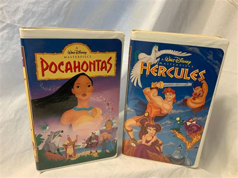 Buy A Walt Disney Masterpiece Home Video Vhs Pocahontas