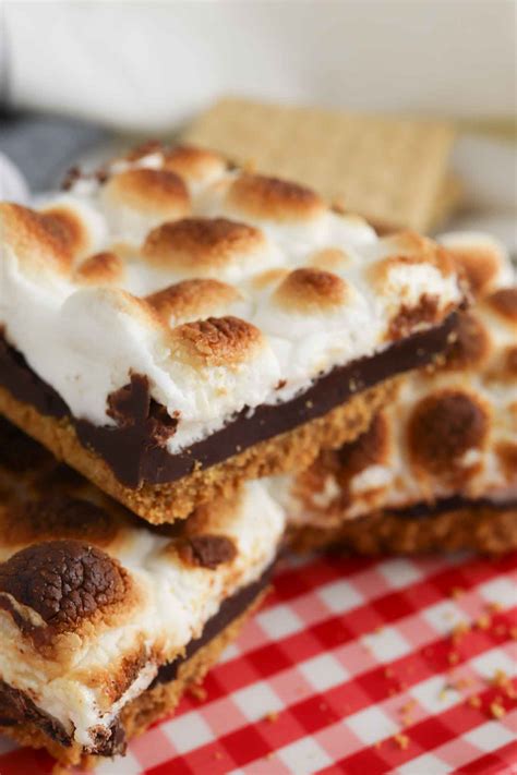 Smores Dessert Cookie Bars 36 Brooklyn Active Mama