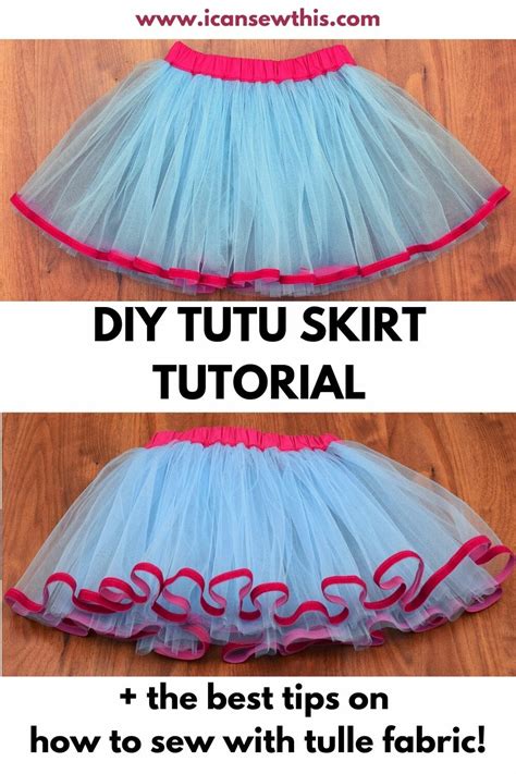 How To Sew A Tutu Skirt Step By Step Tutorial I Can Sew This