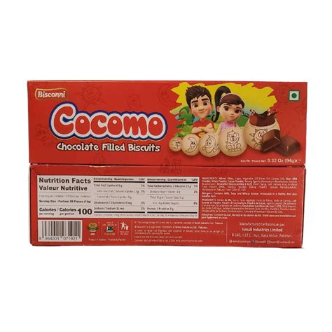 Bisconni Cocomo Chocolate Filled Biscuits 94g Pack Of 1