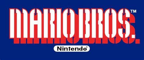 Mario Bros Arcade Logo Atelier Yuwa Ciao Jp