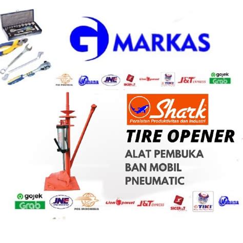 Jual Bukaan Ban Mobil Tire Opener Pneumatic Shark Alat Pembuka Ban