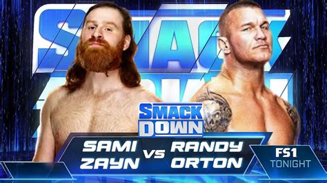 Sami Zayn Vs Randy Orton Smackdown Ter 30 Jan 2024 Youtube