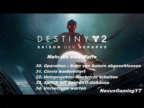 Destiny Saison Der Seraphe Mehr Als Eine Waffe German Deutsch