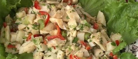 Baccala Salad Baccala Salad Recipe Italian Dishes Italian Recipes