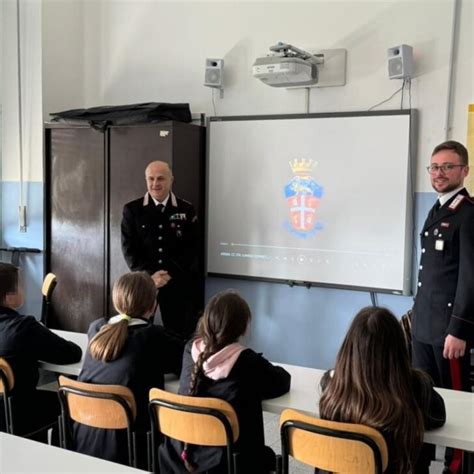 I Percorsi Di Legalit Dei Carabinieri Arrivano Anche Nelle Scuole Di