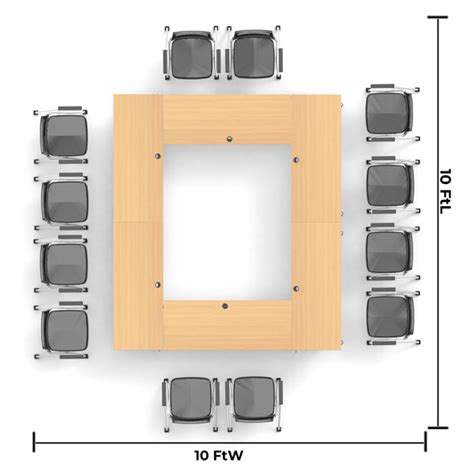 Teamwork Tables Person Training Meeting Seminar Tables With Modesty