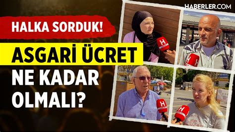 Halka Sorduk Asgari Cret Ne Kadar Olmal Bursa Sokak R Portaj