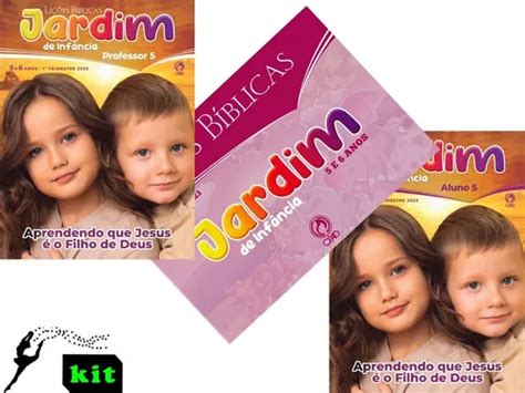 Kit Jardim De Inf Ncia Aluno Prof Livro De Visuais Frete Gr Tis