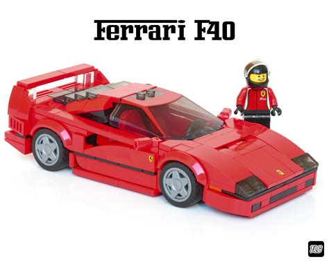 Ferrari F40 Building Instructions Lego Instructions Mocsmarket