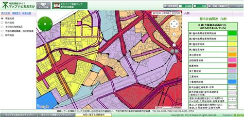 大阪市：用途地域 （都市計画地域地区）