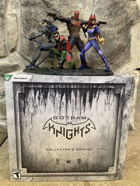 Gotham Knights Collectors Edition Hero Diorama Statue W Coa New