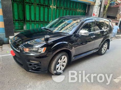 Mitsubishi Outlander Black Colour For Sale In Agrabad Bikroy