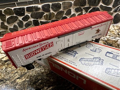 Lionel O Budweiser Reefer Car Reproduction Lnib Ebay