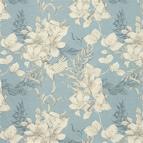 Wedgewood Sketchbook Fabric By Iliv Terrys