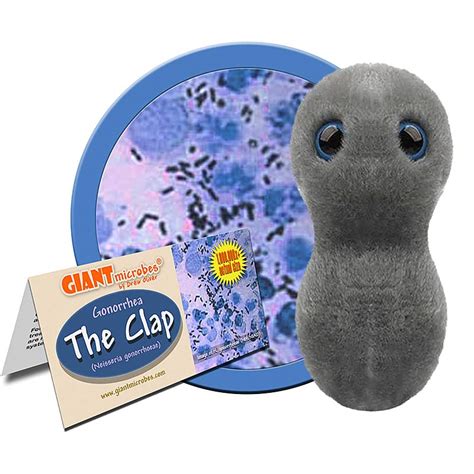 Giant Microbes The Clap (Neisseria Gonorrhoeae) | plushpaws.co.uk