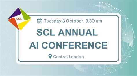 Annual AI Conference - 8 October 2024, London - Society for Computers & Law