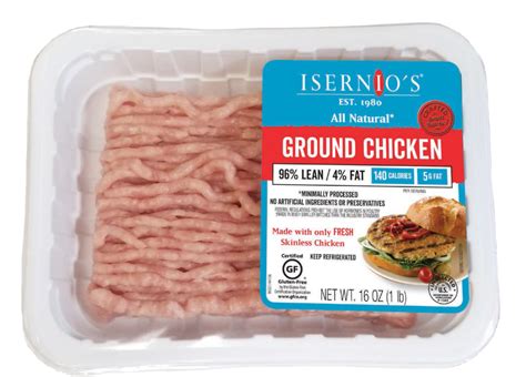 Ground Chicken Isernios Premium