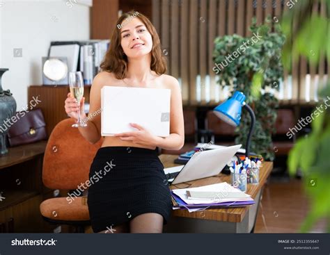 Nude Girl Covers Her Breasts Ream Stock Photo Shutterstock