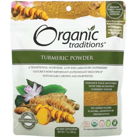 Organic Traditions Turmeric Powder Oz G Oz Kroger