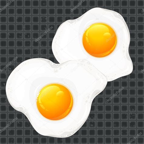 Fried Eggs Stock Vector CreatOR76 10385161