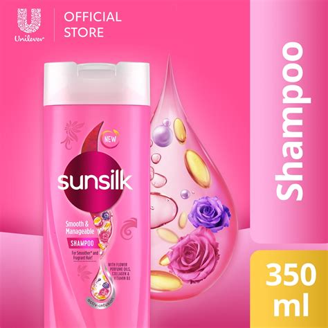 New Sunsilk Shampoo Smooth And Manageable 350ml Shopee Philippines