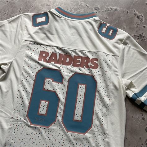 Las Vegas Raiders Nfl Fan Jersey Terrazo Depop