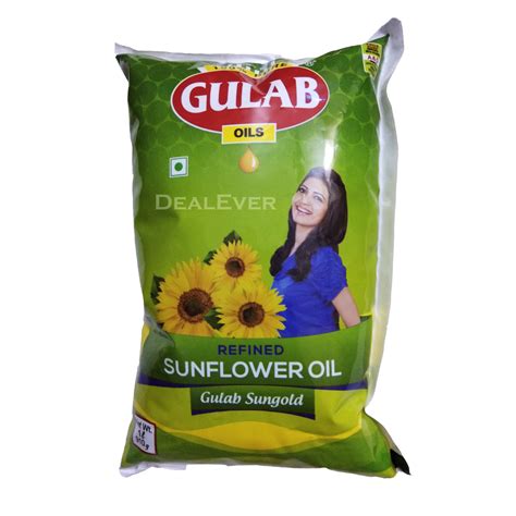 Gulab Sunflower Oil 1 Lt DealEver