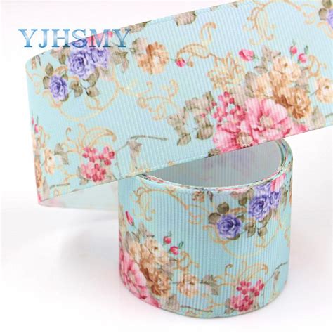 Yjhsmy G 18927 124210 Yards38 Mm Spring Flower Ribbons Thermal