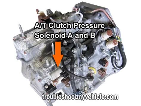 Honda Civic Torque Converter Clutch Solenoid Location