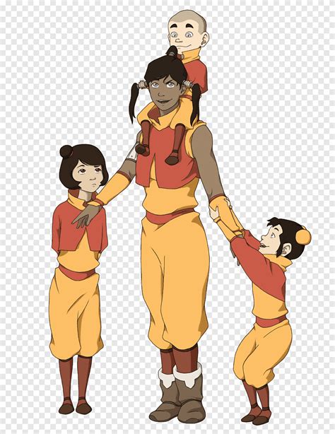 Free Download Korra Asami Sato Tenzin Mako Zuko Avatar Aang Child