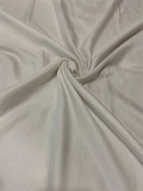 Plain White Satin Slub Rfd Fabric Gsm At Rs Meter In Surat