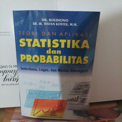 Jual Buku Teori Dan Aplikasi Statistika Dan Probabilitas Sederhana