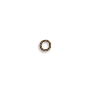 Vintaj Brass Mm G Ribbed Rib Cable Round Open Jump Ring Gauge